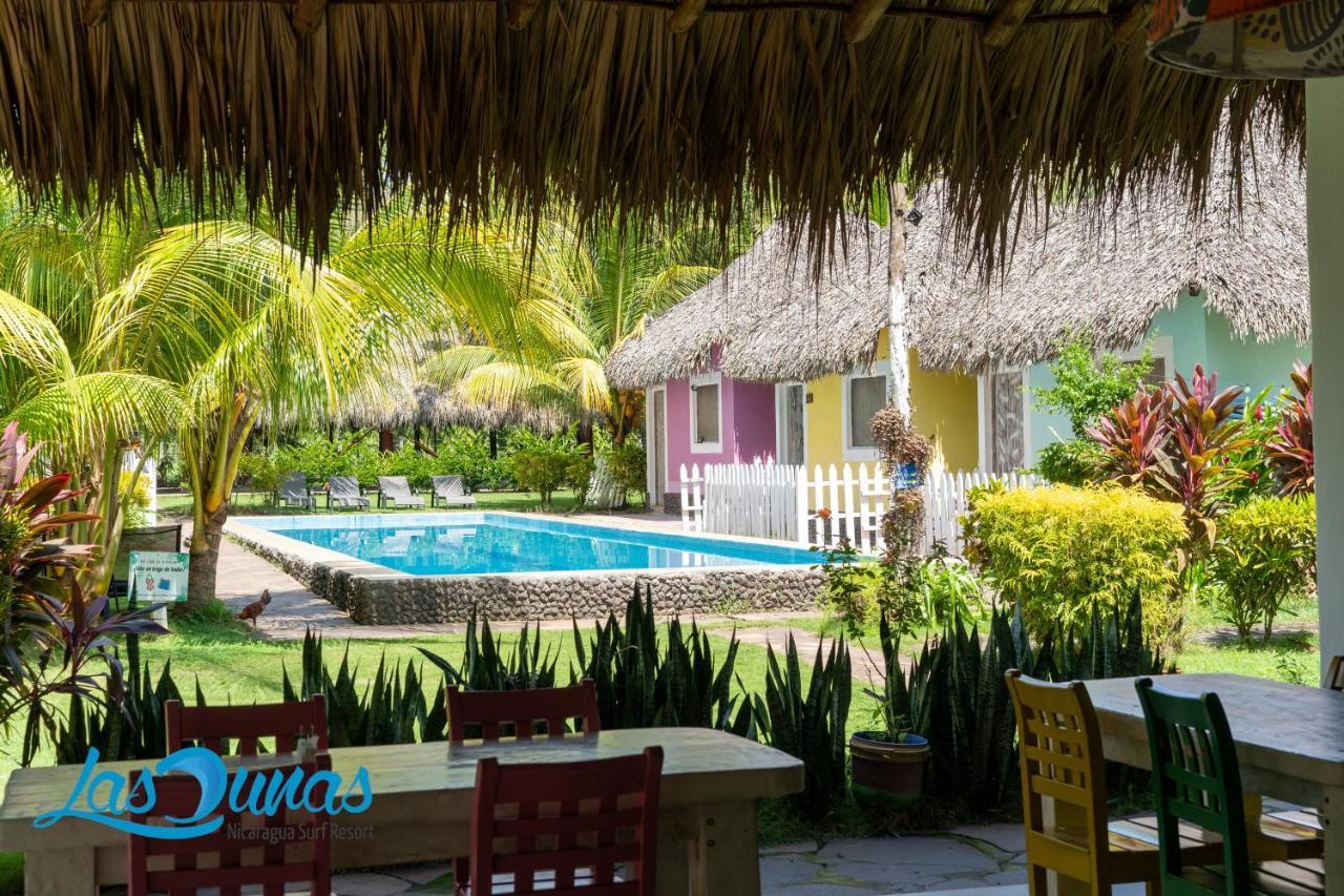 Las Dunas Surf Resort Aposentillo Exteriör bild